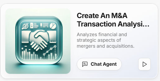 M&A Analyst Agent