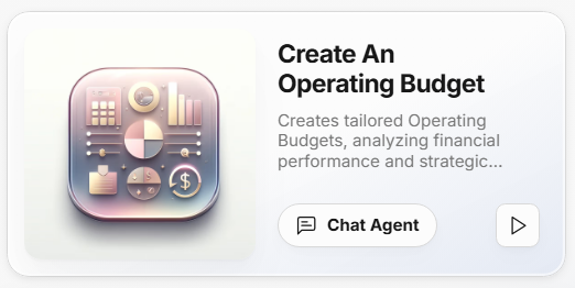 Operating Budget Agent