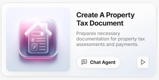 Property Tax Document Agent