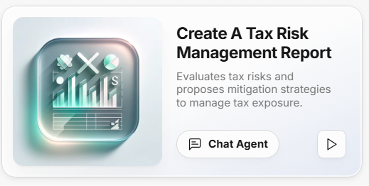 Tax Risk Management Agent